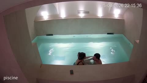 Otel Havuz-Sauna Gizli Çekim 1 part 21