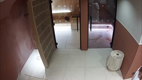 Otel Havuz-Sauna Gizli Çekim 1 part 31