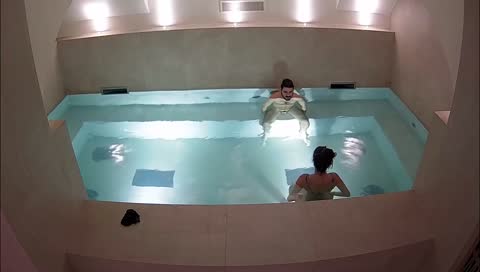 Otel Havuz-Sauna Gizli Çekim 1 part 47