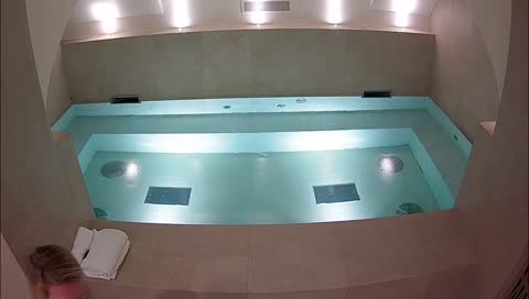 Otel Havuz-Sauna Gizli Çekim 1 part 54
