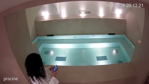 Otel Havuz-Sauna Gizli Çekim 1 part 8