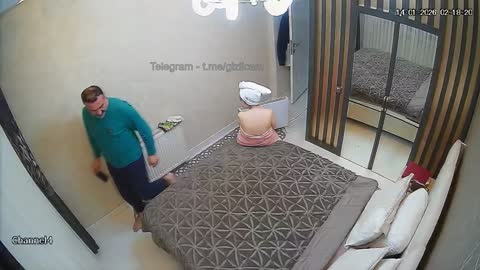 Türbanlı çift ayna karşısında 7 Part 2