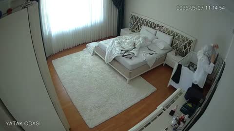 Türbanlı evli çift yatak odası-3 Part 4
